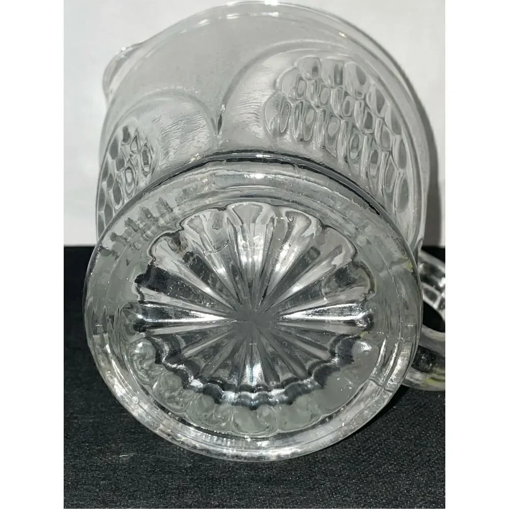Small glass pitcher